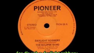 REGGAE 2017 The Eclipse Band   RARE Daylight Robbery