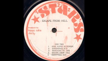 Tappa Zukie – Escape From Hell