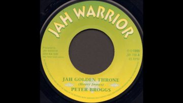 Peter Broggs ‎- Jah Golden Throne
