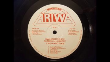 Robotics – Man and Machine – Ariwa LP – 1985