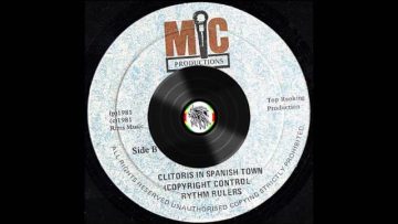 The Rhythm Rulers – Clitoris In Spanish Town – Version ‎– B1