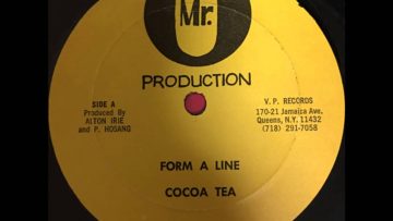 COCOA TEA / FORM A LINE – Reggae 12inch vinyl record