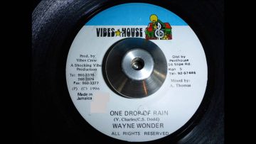 Wayne Wonder – One drop of rain