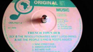 Sly and The Revolutionaries Trench Town Dub Side 1