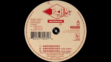 Mixman ‎– Antiquities (3rd Cut) – Version – A3