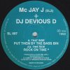 MC Jay J DJ Devious D – Put Them By The Bass Bin