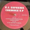 DJ Supreme – Carnage – Carnage EP – Bogwoppa Records 1993