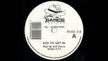 Shut Up And Dance – £20 To Get In