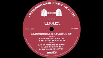 EDEN 003 Underground Massive EP