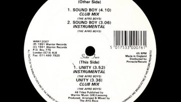 The Afro Boys Sound Boy Club Mix