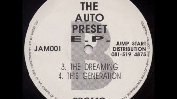 The Auto Preset EP – The Dreaming