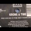 krome and time – this sound is for the underground