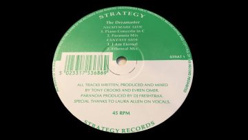 Strategy – Dreamaster (Piano Concerto In C Mix) 1992 (Old Skool Hardcore)