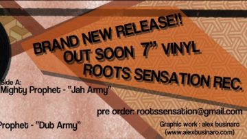Mighty Prophet – Jah Army side A – Dub Army side B – Roots Sensation Rec.