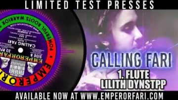 DUBPLATE “CALLING FARI” TEST PRESSES ON SALE 3PM WEDNESDAY 8TH APRIL 2020, from www.emperorfari.com