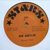 7 Side A: Horace Andy – Run Babylon / Side B: Babylon Dub Horns – Version