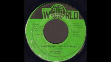 Max Romeo ‎- Johosaphatt The Lost Valley
