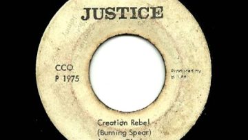JOHNNY CLARKE – Creation rebel straight to the spears head (1975 Justice)