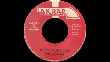 Abdulkareem – Peace In The City