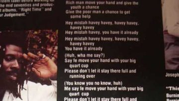 Culture – Dem A Payaka- Calling Rastafari Album 1982