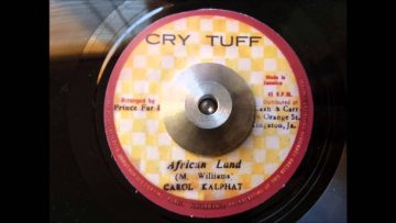 Carol Kalphat – African Land and Dub