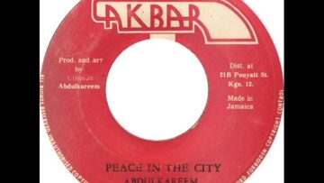 Abdulkareem – Peace In The City