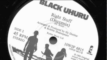 Black Uhuru – Right Stuff (Discomix) 10 (1982)