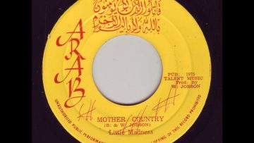 Little Madness – Mother Country Dub – 7 Arab 1975 – JOBSON ROOTS 70S DANCEHALL