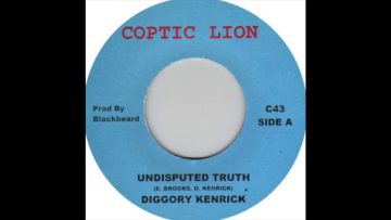 Diggory Kenrick ‎– Undisputed Truth/Dub