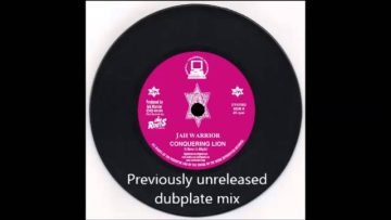 Jah Warrior CONQUERING LION 2014 re-issue