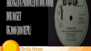 Tezfa Siyon – More Food Dub (Dub Jockey)
