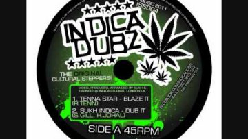 Indica Dubs Label – Tenna Star – Blaze It / Clouds of Dub 12 [ISS004]