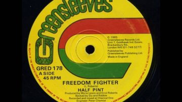 Half Pint – Freedom Fighter Dub – 12 Greensleeves 1985 – CLASSIC 80S DANCEHALL