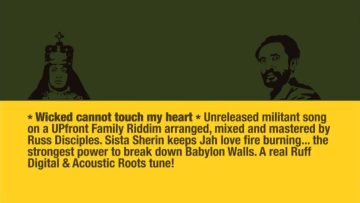Wicked Cannot Touch My Heart – Sista Sherin