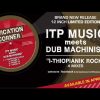 ITP MUSIC meets DUB MACHINIST I-THIOPIANIK ROCK LIVICATION CORNER 12INCH LIMITED EDITION