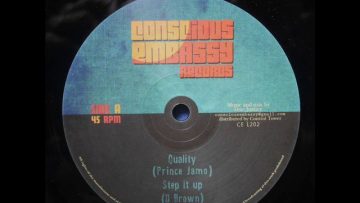 Prince Jamo – Quality / U Brown – Step It Up / Version Excursion / Dubwise