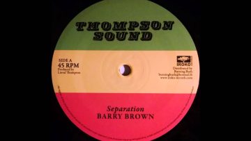 BARRY BROWN – Separation [1980]