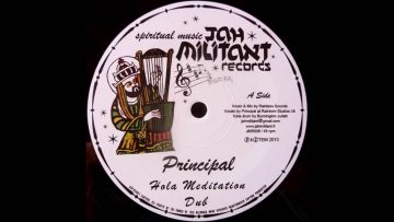 PRINCIPAL/HOLA MEDITATION/RAIMBOW SOUND/DUB VERSION/JAH MILITANT RECORDS 12