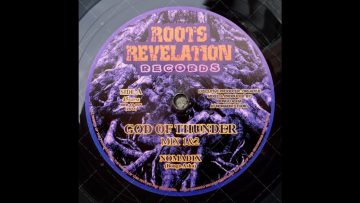 ROOTS REVELATION RECORDS – RRR10005 – Nomadix – Bongo Asha – God Of Thunder Mix 1 2 (10inch)