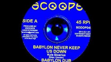 Kyle Sicarius – Babylon Never Keep Us Down Babylon Dub