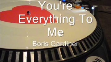 Youre Everything To Me Boris Gardiner