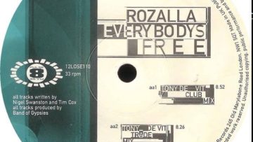 Rozalla – Everybodys Free (Tony De Vit Club Mix)