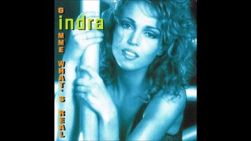 Indra Gimme Whats Real 1992 CD Single Label Orlando France