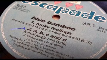 Blue Bamboo – A, B, C and D (Virtual Jungle Mix) 1995