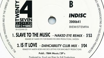 Twenty 4 Seven feat. Stay-C And Nance • Is It Love (Dancability Club Mix) (1993)