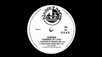 Ondina – Summer Of Love (Thunder Extended Mix) (1997)