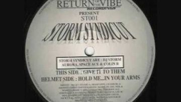 STORM SYNDICUT – HOLD ME…IN YOUR ARMS