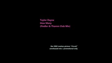 Taylor Dayne – How Many (Thamm and Fiedler Club Mix)