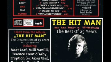 Frank Farian and MC Auley – Rikki Don´t Loose That Number (spanish fly mix 1994