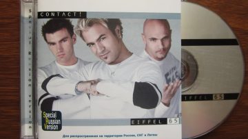 Eiffel 65 – Contact! / unboxing cd /